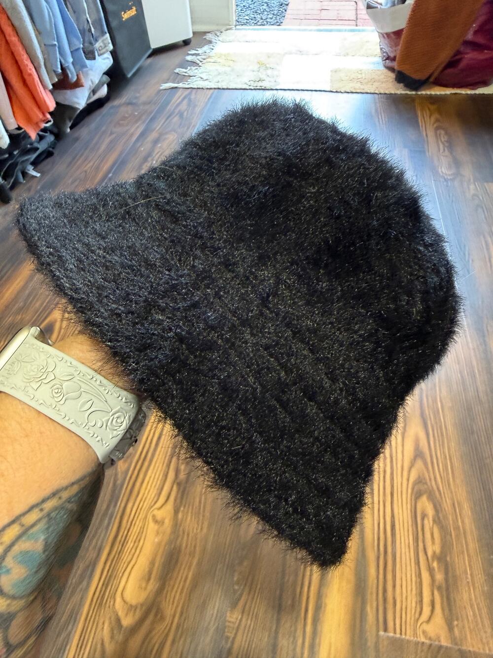 Urban Outfitters Fuzzy Soft Bucket Hat One Size